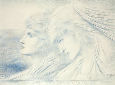 Un motif de Parsifal, 1894 - Simeon Solomon